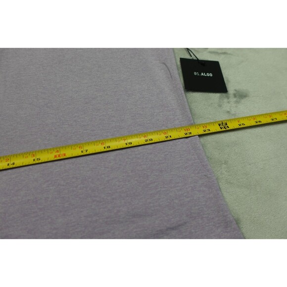 01. Algo Performance Men's Large Purple SPF 40 Moisture Wicking Polo Shirt NWT - Picture 5 of 9
